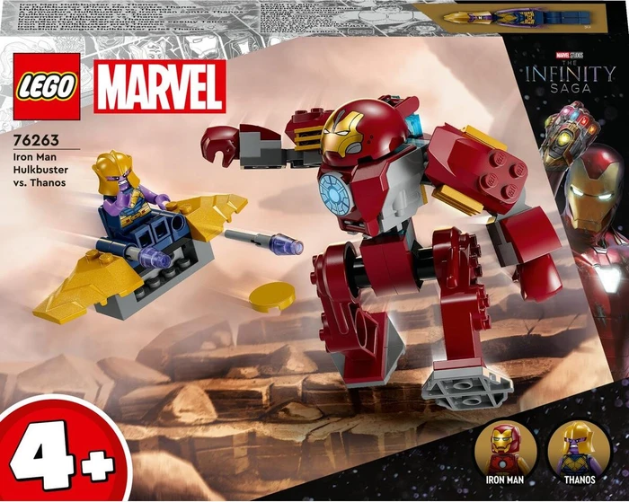LEGO Marvel Super Heroes Spielset - Iron Man Hulkbuster vs. Thanos