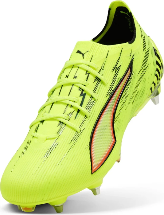 Puma Ultra 6 Ultimate MxSG yellow alert/puma black/glowing red/lime squeeze