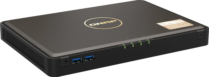 QNAP NASbook TBS-464-8G, 8GB RAM, 2x RJ-45 2.5GBase-T, 2x USB-A 3.0