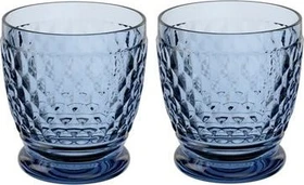 Villeroy & Boch Boston Trinkglas blau, 2 Stück