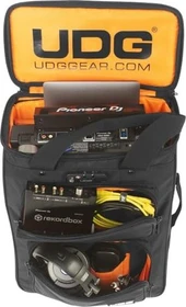 UDG SlingBag Trolley DeLuxe Black/Orange Inside