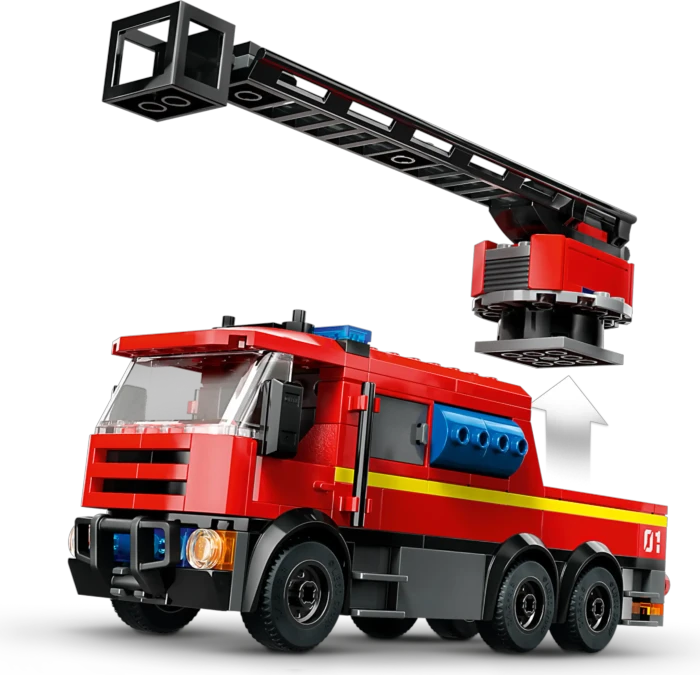 LEGO City - Feuerwehrstation mit Drehleiterfahrzeug