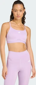 adidas Aeroreact Training 3-Streifen Sport-BH powder plum (Damen)