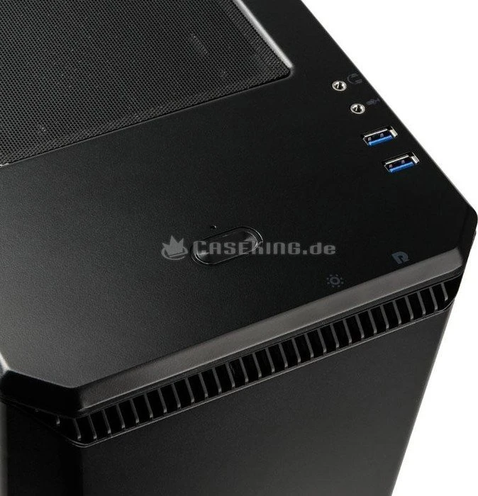 Phanteks Eclipse P400 schwarz, Acrylfenster