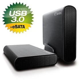 Fantec DB-AluSky U3e, schwarz, 4TB, USB-B 3.0/eSATA