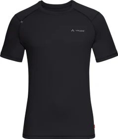 Vaude Hallett Funktionsshirt kurzarm black uni (Herren)