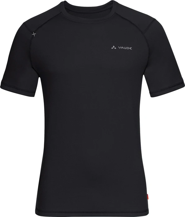 Vaude Hallett Funktionsshirt kurzarm black uni (Herren)