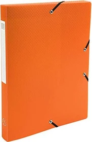 Exacompta Archivbox Kunststoff blickdicht 25mm, A4, orange