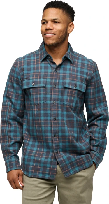 Black Diamond Project Twill Hemd langarm charcoal/moab brown (Herren)