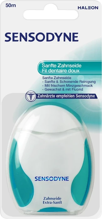 Sensodyne Extra-Sanft Zahnseide, 50m