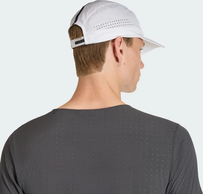 adidas Running x Adizero Lightweight Climacool Kappe weiß/schwarz