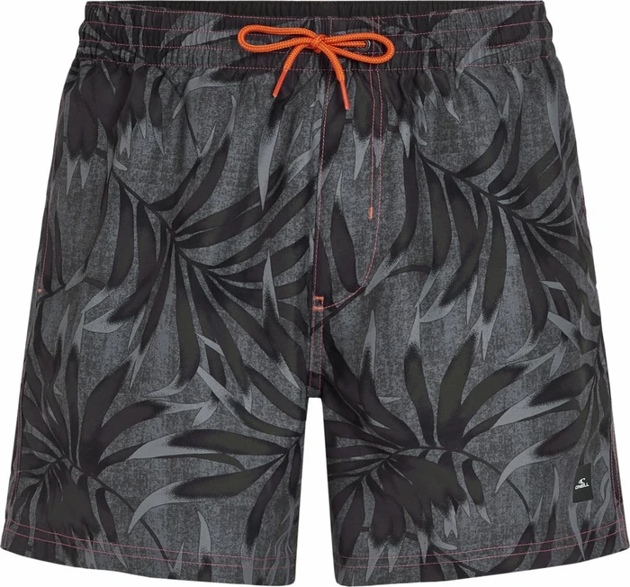 O'Neill Cali Floral 16" Badeshorts black dipped leaves (Herren)