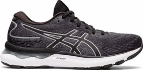 Asics Gel-Nimbus 24 black/pure silver (Damen)