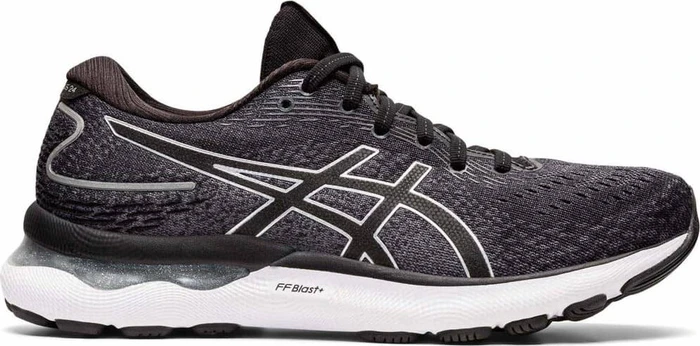 Asics Gel-Nimbus 24 black/pure silver (Damen)
