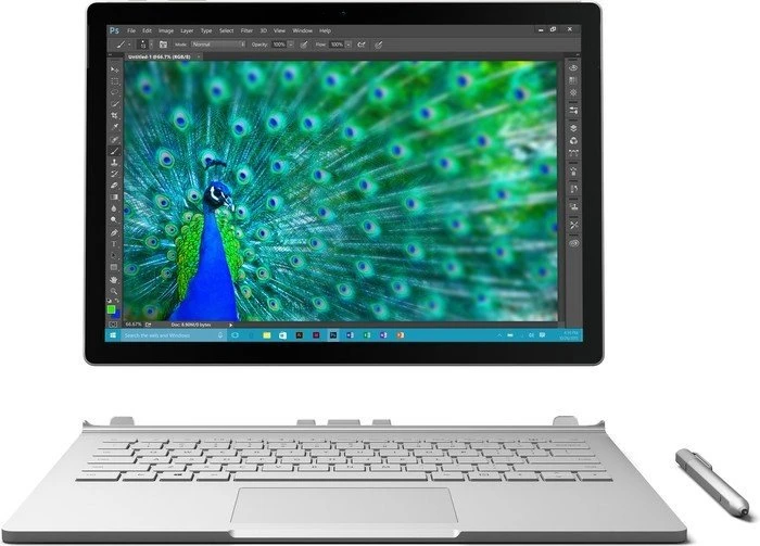 Microsoft Surface Book, Core i5-6300U, 8GB RAM, 256GB, GeForce 940M