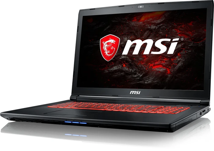 MSI GL72 7RDX-857, Core i7-7700HQ, 8GB RAM, 1TB HDD, GeForce GTX 1050, DE