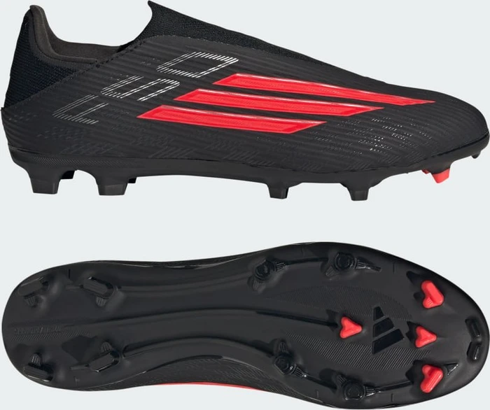 adidas F50 League Laceless FG/MG core black/lucid red