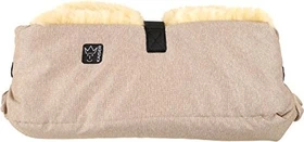 Kaiser Big Double Lammfellhandwärmer sand melange