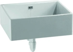 Geberit Publica Mehrzweckbecken 60x20x50cm, mit Überlauf, weiß