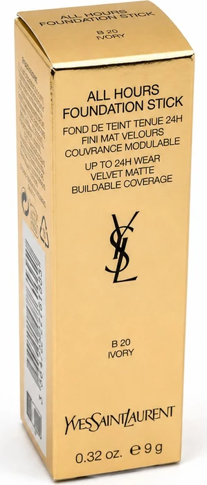 Yves Saint Laurent Encre de Peau All Hours Stick Foundation B20 ivory, 9g