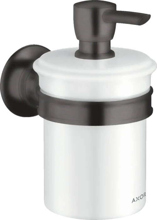 Hansgrohe Axor Montreux Seifenspender mit Halter brushed black chrome