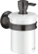 Hansgrohe Axor Montreux Seifenspender mit Halter brushed black chrome Vorschaubild