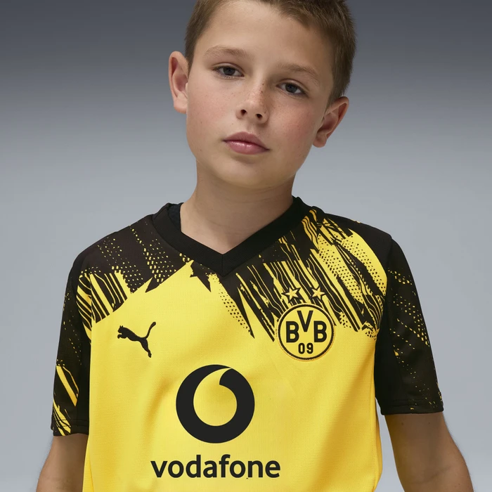 Puma BVB Borussia Dortmund 2025/2026 Heimtrikot kurzarm (Junior)