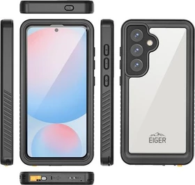 Eiger Avalanche Case für Samsung Galaxy S25+ schwarz/transparent