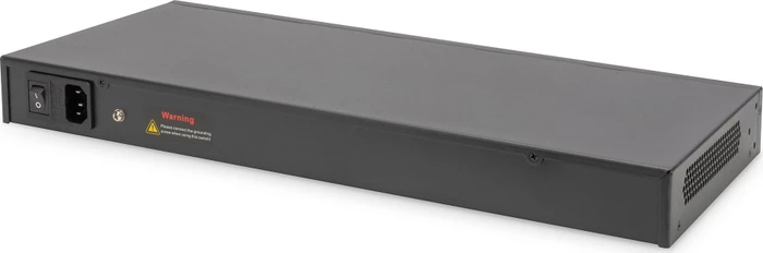 Digitus DN-953 Rackmount Gigabit Managed Switch, 24x RJ-45, 2x SFP, 430W PoE+