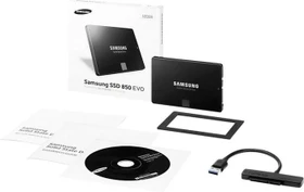 Samsung SSD 850 EVO - Starter Kit 500GB, 2.5" / SATA 6Gb/s