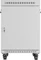 Lanberg 19" Rackschrank 15HE, LCD, freistehend, Flat Pack, V2, Glastür, IP20, RAL 7035, 800mm tief Vorschaubild