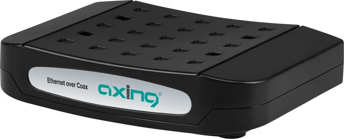Axing EOC 1-11 Ethernet over Coax, F-Buchse/Koaxial G.hn, 2x RJ-45