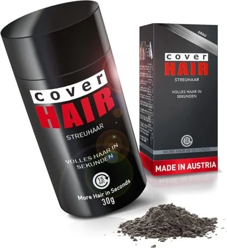 Cover Hair Hair Effect Streuhaar Ansatzset grau, 26g