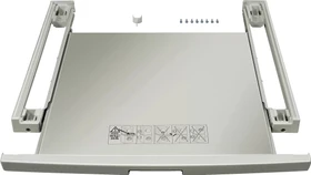 BSH Hausgeräte Verbindungssatz mit Auszug silber