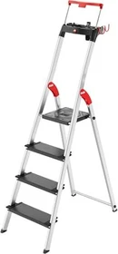 Hailo L100 TopLine Stehleiter, 4 Stufen
