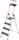 Hailo L100 TopLine Stehleiter, 4 Stufen (8050-407)