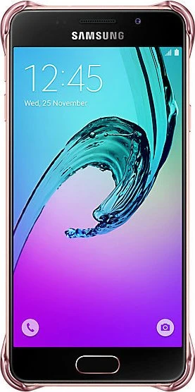Samsung Clear Cover für Galaxy A3 (2016) rosegold