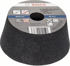 Bosch Professional Topfscheibe konisch, 110x55x22.23mm, 1 Stück