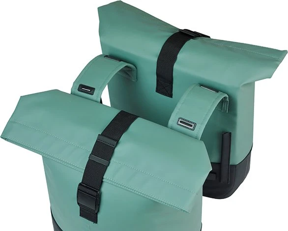 Basil Cove Doppeltasche Gepäcktasche silvergreen/black