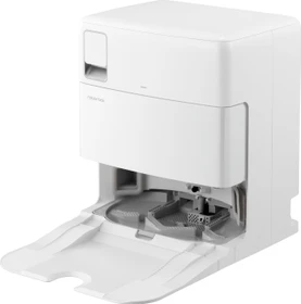 Roborock Qrevo Plus Saug-/Wischroboter weiß inkl. Absaug-/Reinigungsstation mit Wasseranschluss