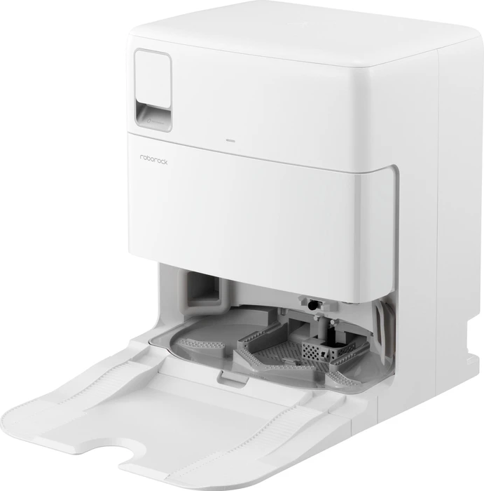 Roborock Qrevo Plus Saug-/Wischroboter weiß inkl. Absaug-/Reinigungsstation mit Wasseranschluss