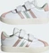 adidas VL Court 3.0 cloud white/linen green metallic/sandy pink metallic (Junior) Vorschaubild