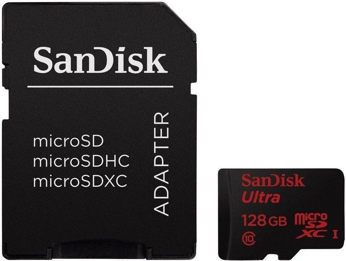 SanDisk Ultra R30 128GB Kit, UHS-I, Class 10