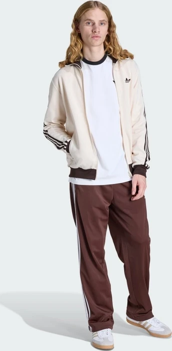 adidas Classics Tracktop Trainingsjacke wonder white/aurora coffee (Herren)