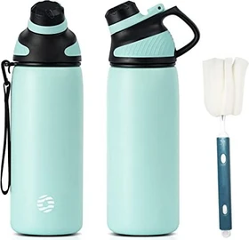 FJbottle Magnetische Isolierflasche 600ml grün