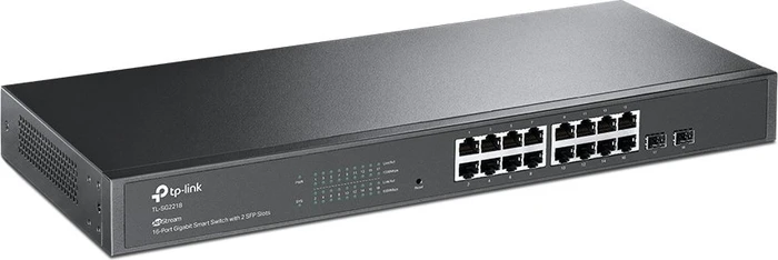 TP-Link TL-SG2200 JetStream Rackmount Gigabit Smart Switch, 16x RJ-45, 2x SFP