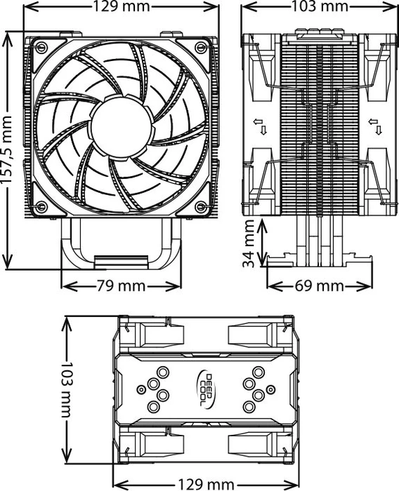 DeepCool Gammaxx 400 EX