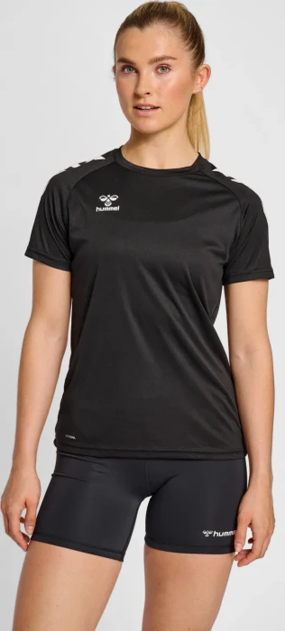 hummel Core XK Funktionsshirt kurzarm schwarz (Damen)