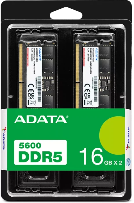 ADATA SO-DIMM 32GB Kit, DDR5-5600, CL46-45-45, X8, tray
