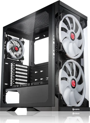 Raijintek Silenos Pro, Glasfenster